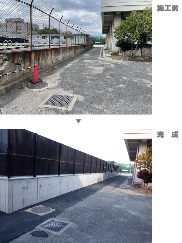 外大阪府立門真なみはや高等学校特別教室棟他3棟大規模改修その他工事3